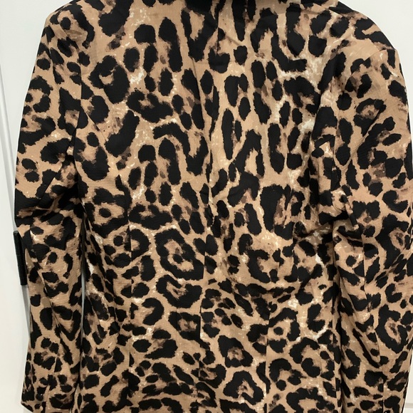 The Fierce Leopard One-Button 3/4-Sleeve Jacket - Picture 8 of 9